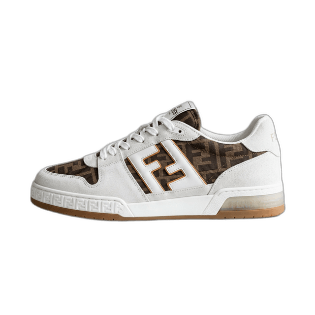 Tênis Fendi Match FF Zucca Branco