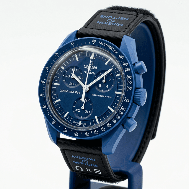 Relógio Omega x Swatch MoonSwatch Mission to Neptune