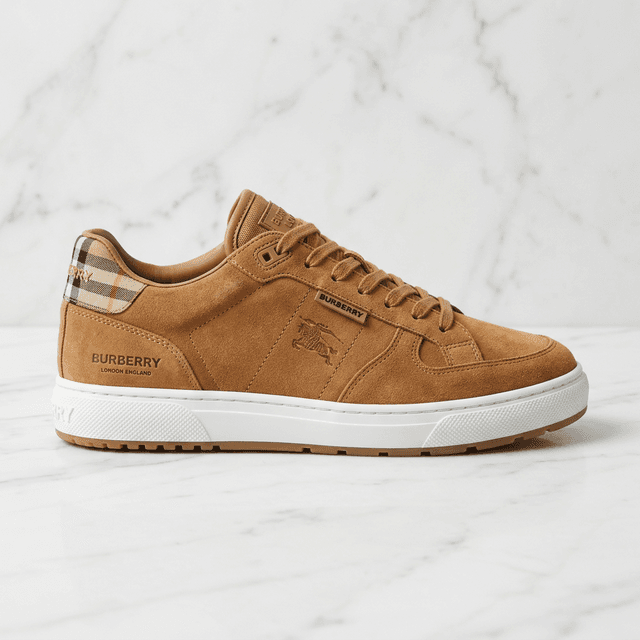 Tênis Burberry EKD Sneaker Caramelo