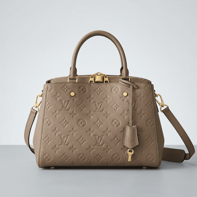 Louis Vuitton Montaigne MM Empreinte Turtle Dove 30cm