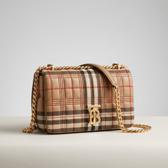 Burberry Lola Small Quilted Check